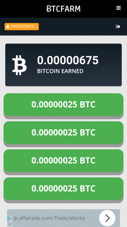 Btc Farm Earn Bitcoin 1 5 Android Aptoide Icin Apk Indir - 